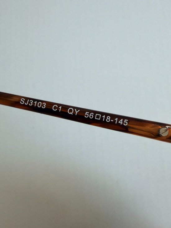 Sojos Staghorn Sunglasses SJ3103 in Gold Frame Brown Lens